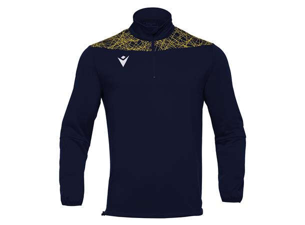 Tagus 1/4 Zip Top NAVY/GUL  XS Teknisk treningsgenser - Unisex 
