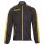 Macron FullZip Windbreaker BLK/YEL L Overtrekksjakke 