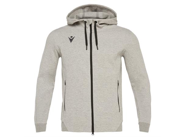 Zither Full Zip Hoody GRY M Hettejakke i myk bomullsmiks 