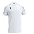 Rock Polo WHT/SILVER S Teknisk poloskjorte