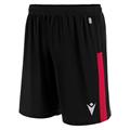 Skara Short BLK/RED XS Teknisk shorts i ECO-tekstil - Unisex