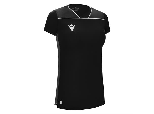 Steel Eco Womans Shirt BLK/WHT XS Teknisk spillerdrakt i ECO-tekstil 