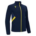 Raijin Full Zip Top NAV/YEL L Teknisk overtrekksjakke - Unisex