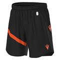 Shen Eco Match Day Shorts BLK/ORA 5XL Teknisk shorts i ECO-tekstil - Unisex