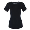 Bronitt Woolnet T-shirt W Black B. XL Ull t-skjorte med ullmesh til dame