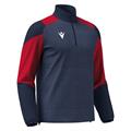 Cuzco Training 1/4 Zip Top NAV/RED 4XL Teknisk treningsgenser - Unisex