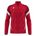 Starfall 1/4 zip RED/WHT XS Treningstopp - Unisex