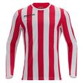 Trevor Shirt Longsleeve RED/WHT XS Utgående modell