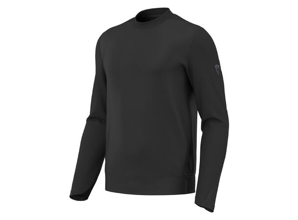 Mooncrest Roundneck Sweatshirt BLK 4XL Allsidig genser 