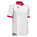 Warden Eco Match Day Shirt WHT/RED XL