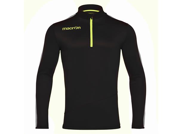 Talent  1/4 Zip Top BLK/GRY/NYEL XXL Teknisk treningsgenser  - Unisex 